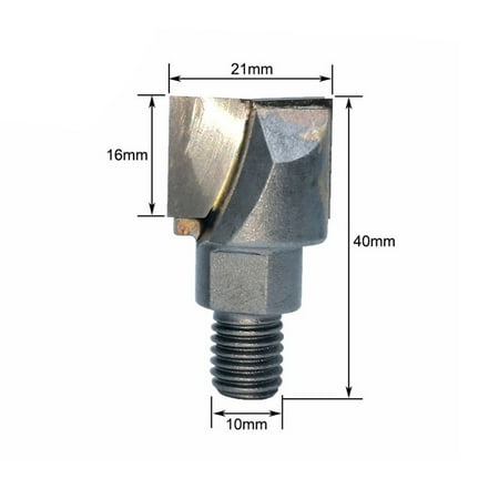 

1pc 10mm Shank CNC Bottom Cleaning Router Bit Door lock slotting Milling Cutter