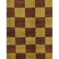 thumbnail image 1 of Ahgly Company Indoor Rectangle Abstract Cinnamon Brown Oriental Area Rugs, 2' x 3', 1 of 6