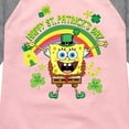 thumbnail image 3 of SpongeBob SquarePants - Happy St. Patricks Day - Girls Shirt Tail Raglan, 3 of 5