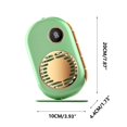 thumbnail image 3 of Green Large Handheld Digital Usb Silent 100 Speed Portable Desktop Personal Efficient Cooling Long Runtime, 3 of 4