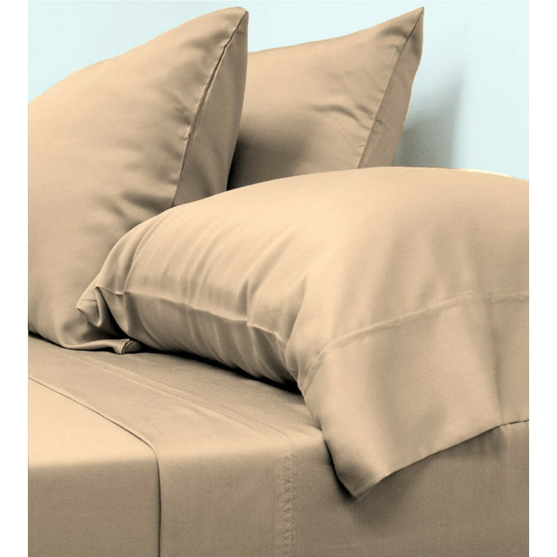 6 Piece Premium Bamboo Sheet Set, Deep Pockets, 35+ Colors, 2200 Count