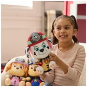 PAW Patrol: Fire Rescue Marshall Swisheez Plush, Squishy Stuffed Animal for Ages 3 and up
