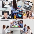 thumbnail image 5 of Webcam 1080P with Microphone, Fapreit USB PC Webcam Full HD Web Cameras for Computers Desktop Webcam, Plug and Play, Auto-Focus Web Camera for Video Calling, Conferencing, Recording, Gaming, 5 of 10