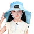 thumbnail image 1 of Xingzhi Sun Protection Cap Trendy Protection Usb Solar Charging Sunscreen Hat Men Summer blue, 1 of 6