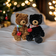 thumbnail image 4 of SVEN & ERIK BUNDLED BEAR Christmas Bears 14" Stuffed Animal Plush by Aurora, 4 of 12