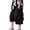 Black, variant on UACY Cargo Shorts Boys Y2K Baggy Knee Length Athletic with Pockets Hiking Waterproof Black Pants Summer Outfits 