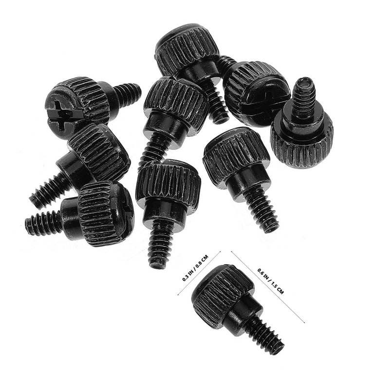 Worgeous 10pcs Laptop Case Thumb Screws Replacement Hand