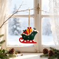 thumbnail image 6 of Eolstice Christmas Tree Ornaments, Mini Xmas Hanging Decorations Set, Cute Holiday Tree Decoration for Window Wreath, Indoor Home Party Ornament Decor, 6 of 6