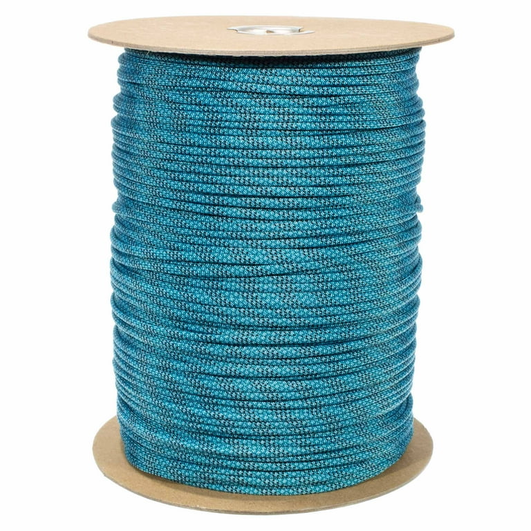 Paracord Planet 550 LB Type III 7 Strand 4mm Tactical Cord with Choices of  10, 20, 25, 50, 100, 250 & 1000 Foot Spools 