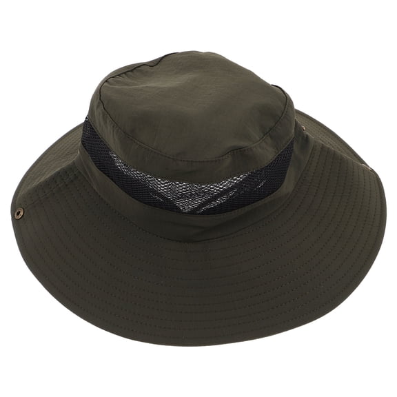 LOLIPPYY Breathable Bucket Hat Wide Brim Hats For Women Dark Green 1Pack With Sun Protection For Summer Activities