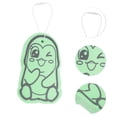 thumbnail image 3 of Unique Bargains Penguins Pattern Bath Sponge Body Scrubber 1 Pc Cyan, 3 of 6