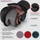 thumbnail image 3 of Guantes de artes marciales mixtas RDX Noir Maya Hide para entrenamiento, color negro, 3 of 7