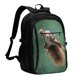 thumbnail image 1 of Balery Squirrel Mochila con carga USB para hombre y mujer - Mochila impermeable y antirrobo para laptop con puerto USB para viajes, trabajo, 1 of 7