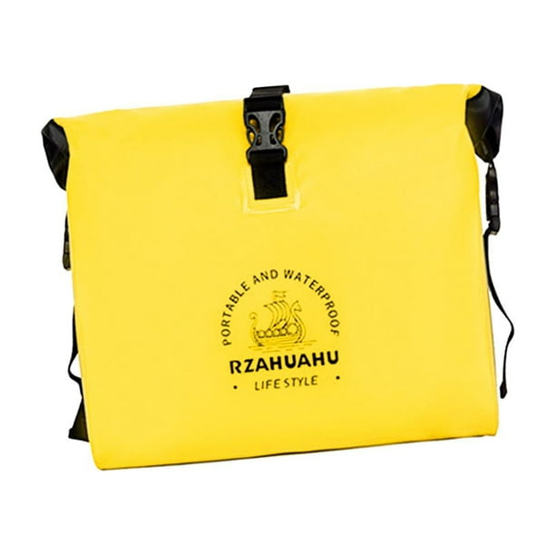 Bolsas para bicicletas Bolsas para bicicletas Bolsas para herramientas Alforjas Bolsas laterales para sillín Bolsas para sillín de motocicleta Amarillo
