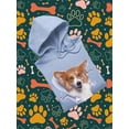 thumbnail image 3 of Cute Corgi Peeking Through Hoodie Men -Image by Shutterstock, Male 3X-Large, 3 of 4