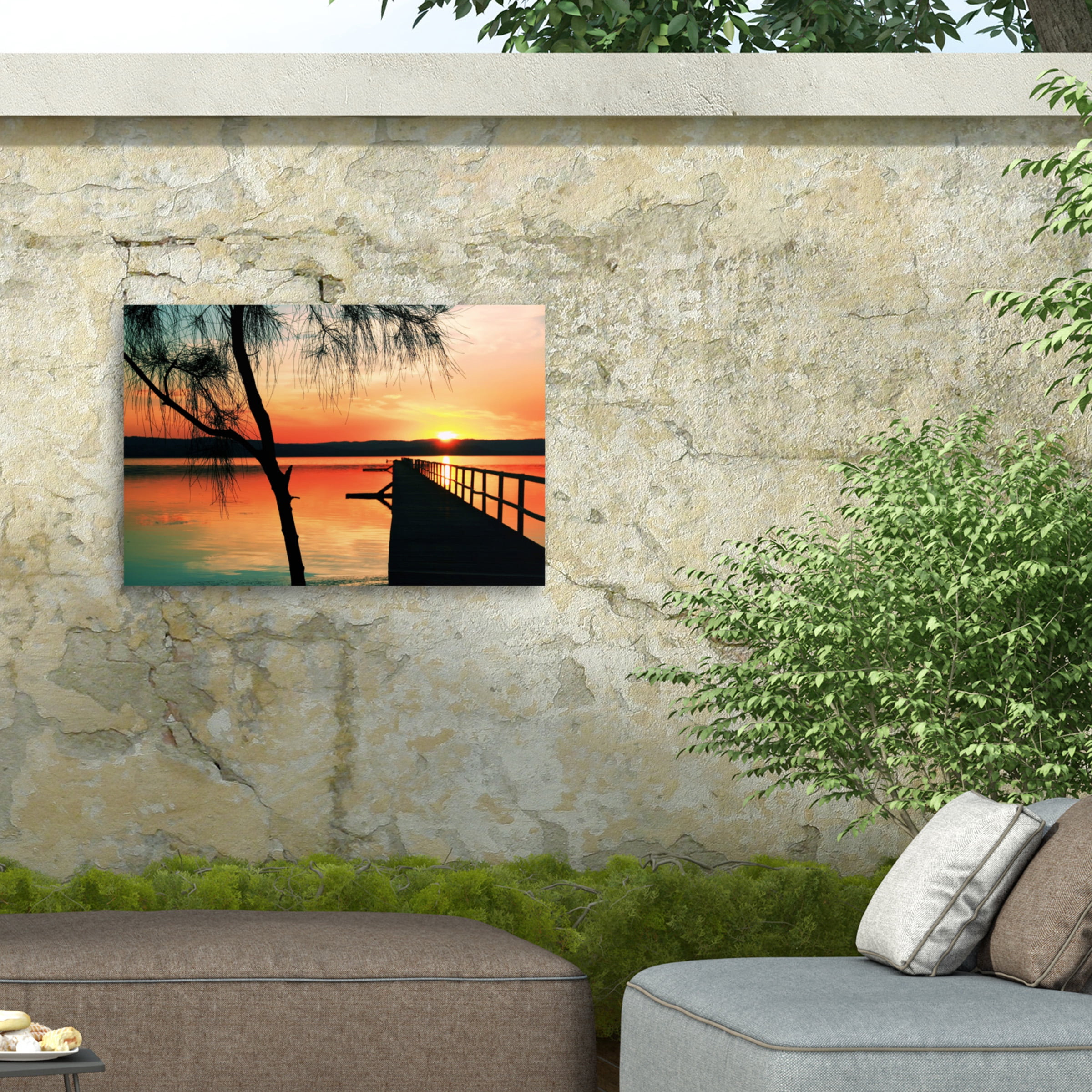 Incredi 'Once Upon An Evening' Outdoor Canvas 12x19