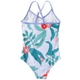 thumbnail image 2 of Godderr Girls Bikini Set One Piece Swimsuit Sling Bathing Suit for 4-12Y, 2 of 8