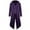 Purple, variant on Xmyrz Mens Lightweight Jackets Tuxedo Punk Long Sleeve Stylish Retro Style Cosie Going Out Plus Size Top Coat Outerwear Jacket
