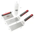 thumbnail image 5 of Stainless Steel Barbecue Griddle Tool Set, 5 of 6