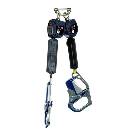 Nano-Lok Personal Self Retracting Lifeline, Quick-Connect, Steel, 2 Leg(s), 420 lb Weight Capacity