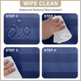 thumbnail image 4 of Clear PVC Tablecloth ;x; Oil-Proof Transparent Vinyl Table Cloth Rectangle Table Wipe Clean for Easy Maintenance Table Cover for Dining Picnic Camping Outdoor, 4 of 7