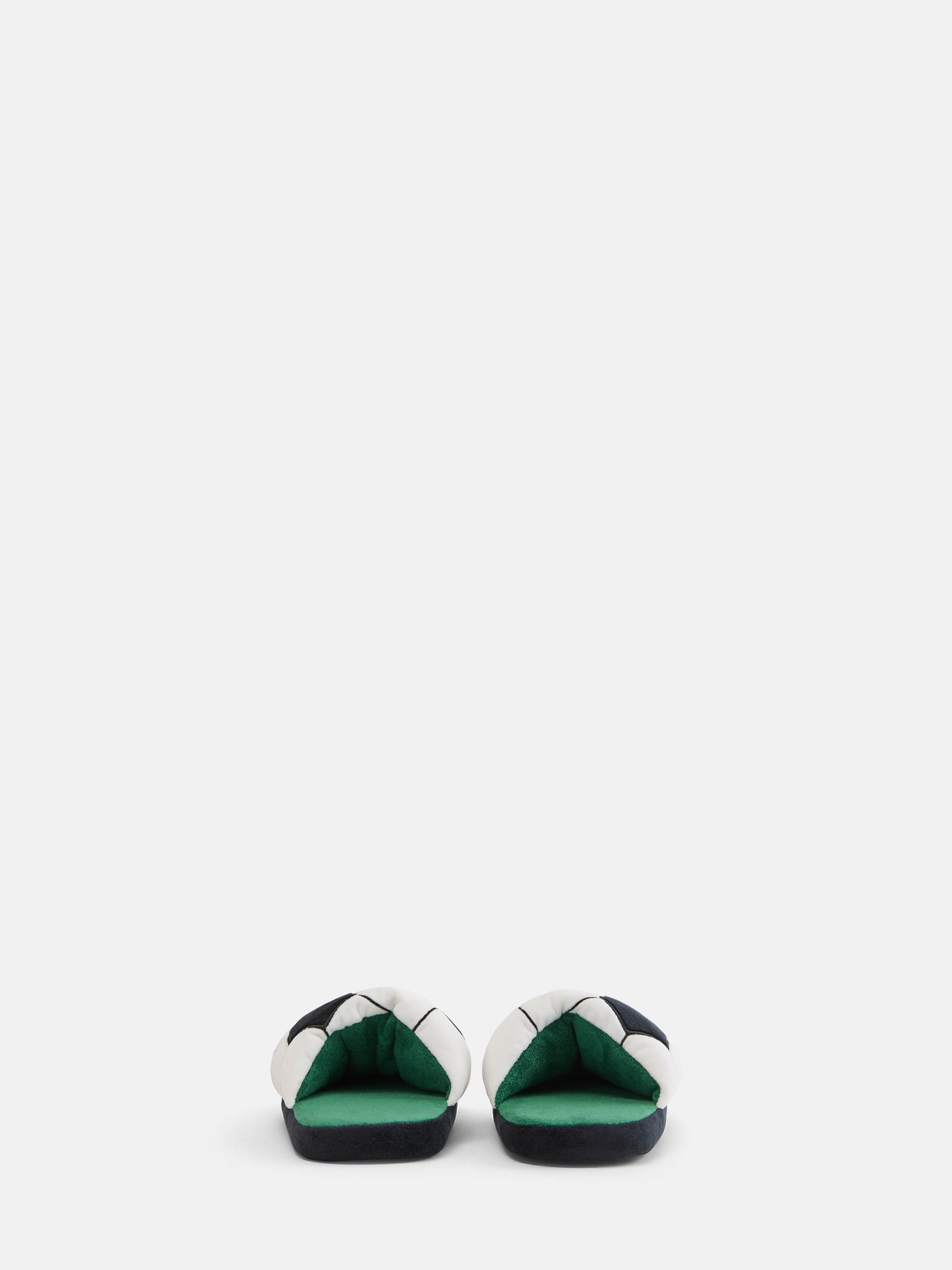 Wonder Nation Little and Big Boys Sports Puffed Scuff Slippers