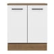 thumbnail image 5 of Mueble de Cocina Madesa Agata 70 cm 2 Puertas Marrón/Blanco, 5 of 5