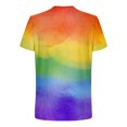 thumbnail image 5 of Qertyioot Hommes Imprimé Manches Courtes Col Rond T-shirt Mode Décontracté Manches Courtes, 5 of 5