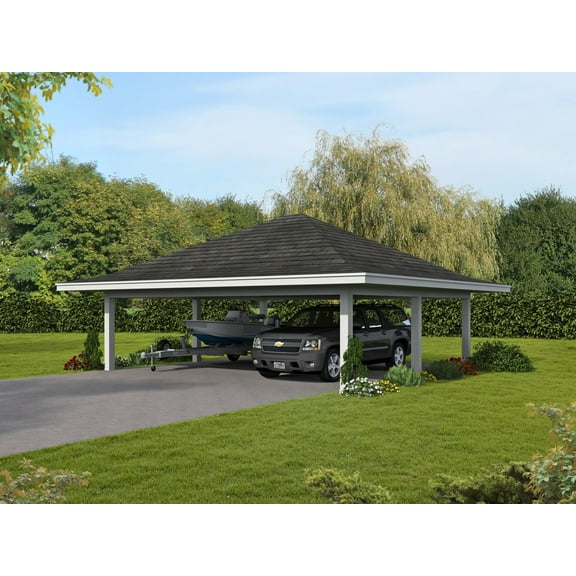 763-6241: Carport 0 Bed, 0 Bath Luxury Home Plan, 0 Sq Ft: Full Blueprints with License to Build by Home Plan Marketplace - Lesuto