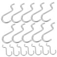 thumbnail image 3 of Minkissy 20Pack Peg Board Hook Iron Silver For Organizing in Stores, 3 of 7