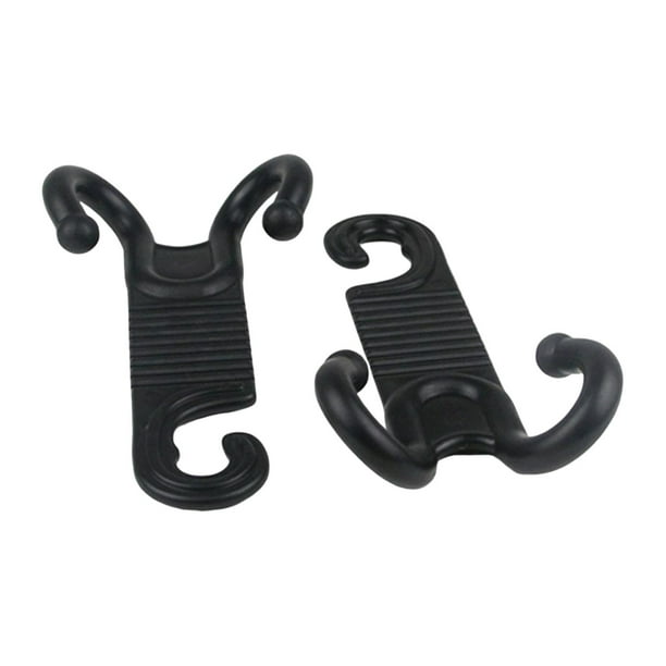 2 Pieces Universal Car Seat Headrest Hook Storage Organizer Hanger Holder, Interior Accessories, for Handbag Grocery Bag Purse Coat kusrkot Gancho para reposacabezas de asiento de coche