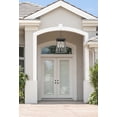thumbnail image 7 of 4 Light Outdoor Chain Mount Hanging Lantern In Craftsman Style-19.5 Inches Tall And 12.5 Inches Wide Z-Lite 521Chb-Bk, 7 of 7