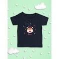 thumbnail image 3 of Cute Baby Deer Face T-Shirt Infant -Image by Shutterstock,  6 Months, 3 of 4