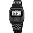 thumbnail image 2 of Retro Rectangle Digital Watch For Men Classic Stylish Design Multifunction Stainless Steel Business Men Wristwatch With Alarm, Stopwatch, Countdown, 2 of 6