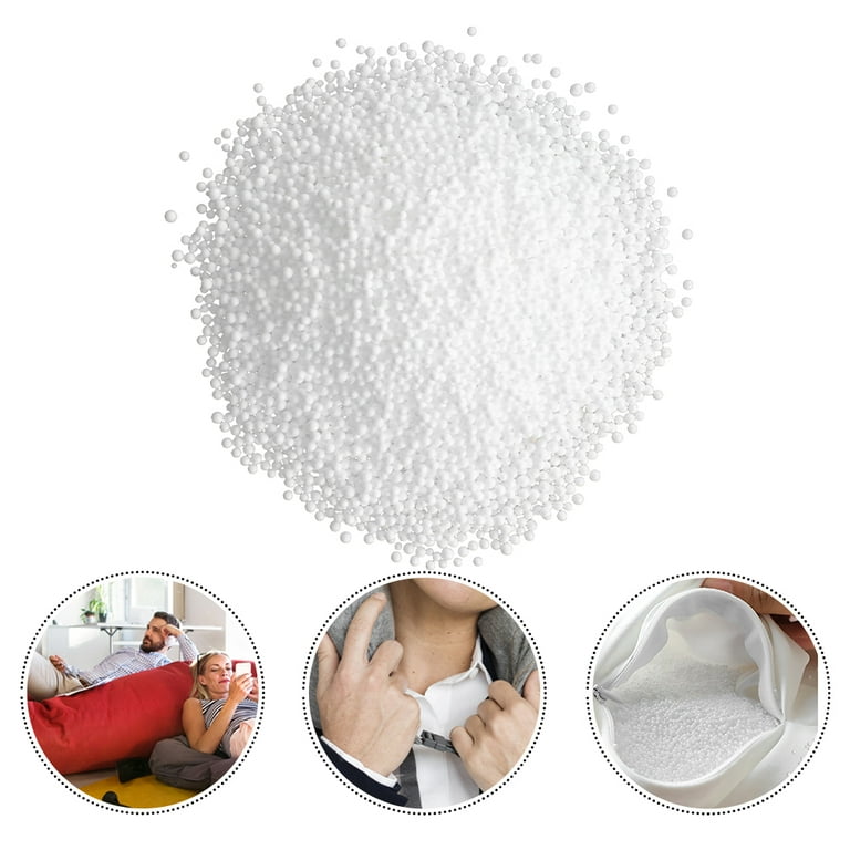 Bean Bag Filler Bag White Mini Polystyrene Foam Beads Sofas Bean