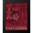 thumbnail image 2 of Fabiano, Marco 15x18 Black Modern Framed Museum Art Print Titled - Wine Blueprint IV v2, 2 of 5