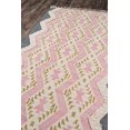 thumbnail image 2 of Novogratz INDIOIND-1PNK2030 2 x 3 ft. Indio-1 Hand Loomed Rectangle Area Rug - Pink, 2 of 2