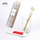 thumbnail image 2 of Cepillo de dientes de cristal portátil para viajar, cabezal pequeño y suave, cepillo de dientes de colores para el cuidado dental, 2 of 7