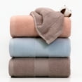 thumbnail image 5 of Juego de 2 sábanas de baño 100% algodón | Toallas de baño de gran tamaño | Toallas de baño absorbentes | 70*134cm, 5 of 5