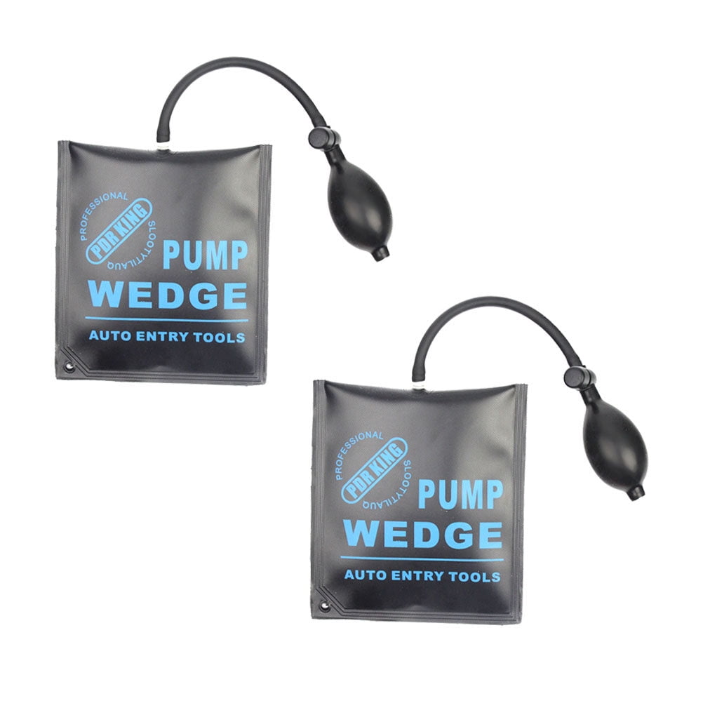 Auto Air Pump Wedge Alignment Tool Car Inflatable Shim Auto Entry Window  Home Door Tool Air Wedge Air Bag (Black/ Standard Plastic Valve) 