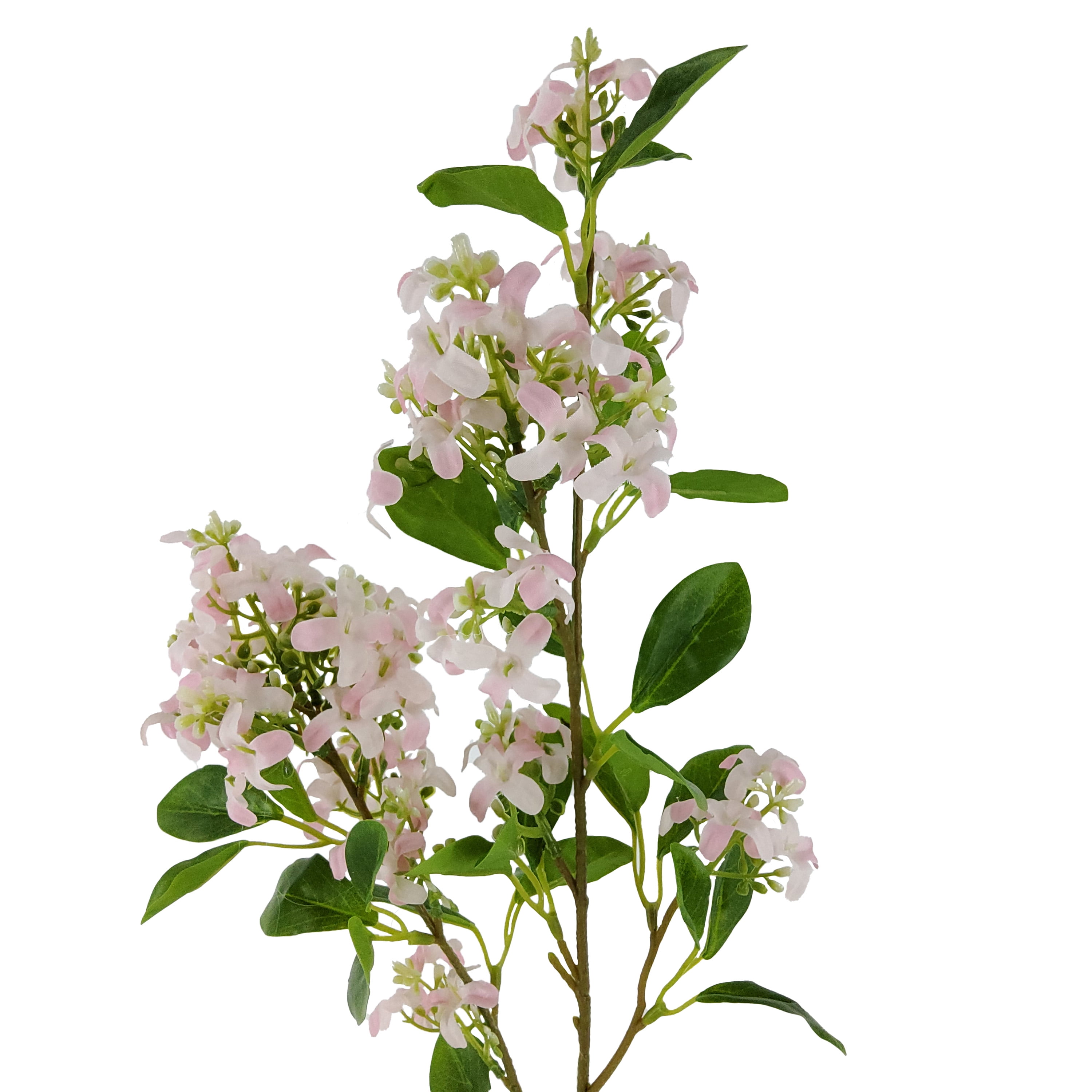 Mainstays 29'' Artificial Indoor Mini Blossom Stem, Pink Color.