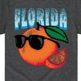 thumbnail image 3 of Instant Message - Florida, The Sunshine State Orange - Toddler & Youth Short Sleeve Graphic T-Shirt, 3 of 6