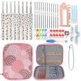 thumbnail image 4 of PENGXIANG 11Pcs Stainless Steel Rod Needle Knitting Set Crochet Tool Accessories Crochet Organizer Sewing Tools Gift for Beginners, 4 of 7