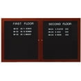 thumbnail image 3 of Aarco Products ADCO3660R Enclosed Directory Board - Oak, 3 of 3
