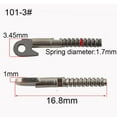 thumbnail image 1 of 100pcs Eyeglasses Spring Hinge Repair Broken Glasses Accessory Eyewear Repair Parts 101-3, 1 of 6