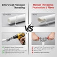 2026 Upgrade Pipe Tapping and Threading Tool, 3 PCS Pipe Tapping and ...