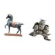 thumbnail image 5 of Figura de caballo,Figura de caballo Escultura animal coleccionable,Figuras de búho,Figuras de búho,animales artificiales,artesanías,decoración del hogar,Figura en miniatura de búho moderno, 5 of 8