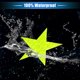 thumbnail image 5 of 10 Piezas de Calcomanías Reflectantes, Cinta Reflectora en Forma de Estrella de 1.97"x1.89" Universal para Autos, Camiones, Remolques, Impermeable, PET, Amarillo Fluorescente, 5 of 7