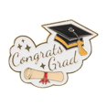 thumbnail image 1 of Broche de birrete de graduación para estudiantes y adultos Broche de solapa de metal para la temporada de graduación Broche decorativo para ropa y sombreros, 1 of 7
