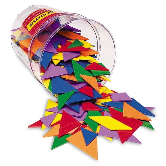 Learning Resources Class Pack Tangrams, Early Math Manipulatives, Geometric Shapes, Ages 5, 6, 7 